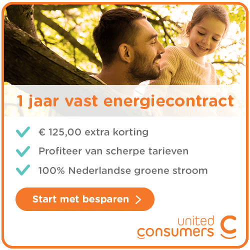 UnitedConsumers Energie 1 jaar