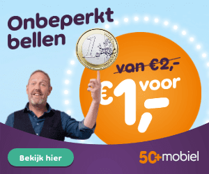 50+ Mobiel Sim Only Abonnement