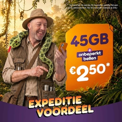 50+ mobiel actie
