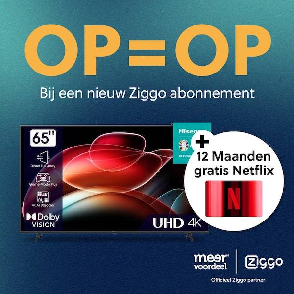 Ziggo TV + Netflix