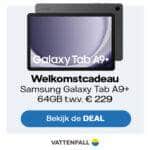 Samsung Galaxy Tab A9+ Vattenfall