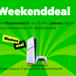 KPN PlayStation 5 weekenddeal