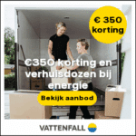 Vattenfall Verhuisaanbod