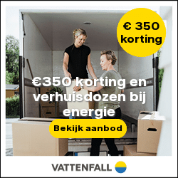 Vattenfall Verhuisaanbod